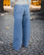 Ruby wide jeans grey blue denim