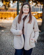 Gwynne jacket teddy string