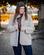 Gwynne jacket teddy string