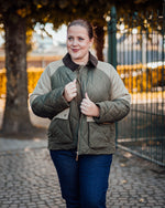 Adeline jacket grape leaf