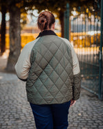 Adeline jacket grape leaf