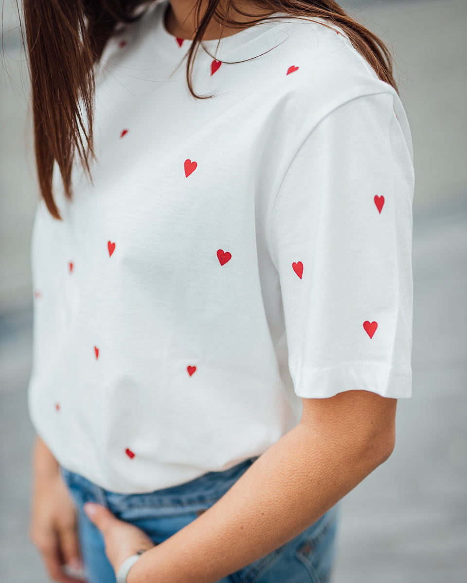 Dagni t-shirt ice hearts