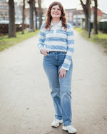 Miala polo powder blue