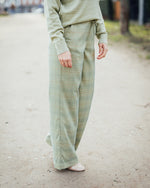 Jolie pant green check
