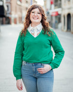 Breezy shirt spring gardenia