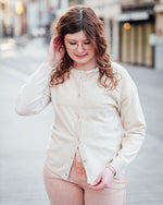 Dela cardigan oatmeal