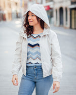 Hazen shine jacket moonbeam