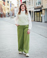 Aquare waistcoat iguana