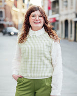 Aquare waistcoat iguana