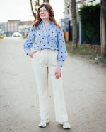 Fabienne shirt della robbia blue