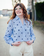 Fabienne shirt della robbia blue