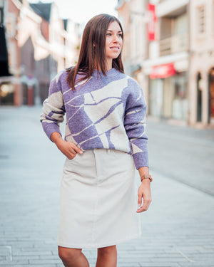 Cory skirt eggnog