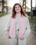 Kamilia blouse pink stripe