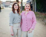 Laurel shirt felroze of groen
