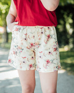 Troya short multi flower