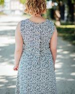 Falakka button top medieval blue