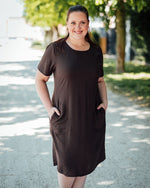 Milia dress black coffee