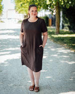 Milia dress black coffee