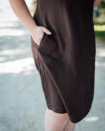 Milia dress black coffee