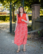 Joella midi skirt nature vibe fiesta