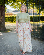 Beauty top lichtgroen, beige of donkerblauw