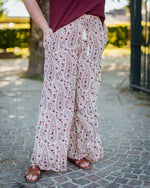 Gaby wide pant paisley