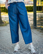 Larissa jeans culotte mid blue denim