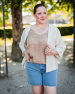 Kannia short light denim