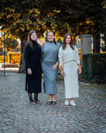 Prime knit skirt ecru, grijs of zwart