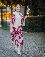 Stella vest ecru of donkerblauw