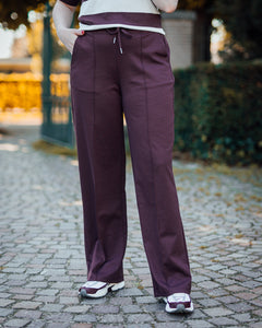 Jenny straight pants fudge