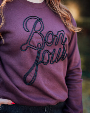 Berta sweatshirt fudge