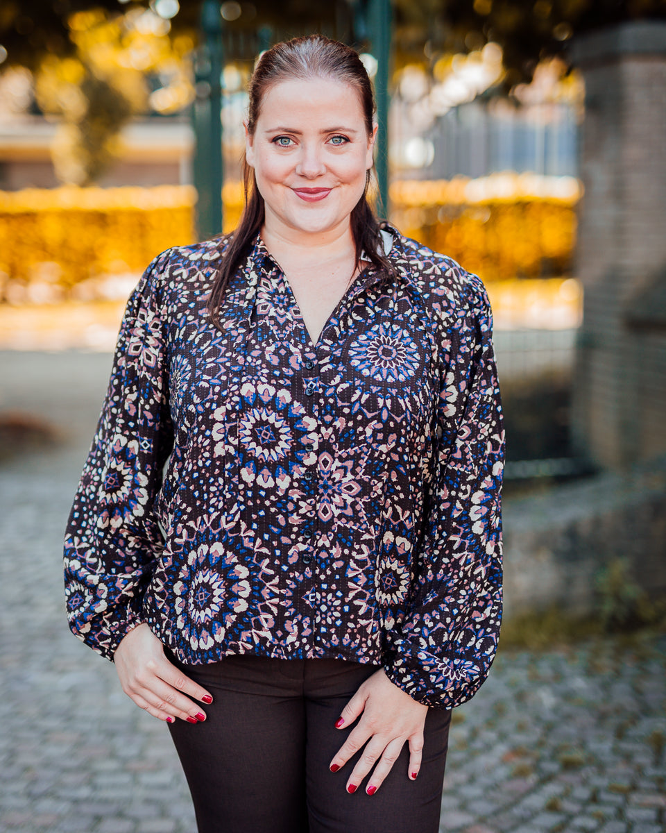 Craviz blouse kaleidoscope