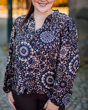 Craviz blouse kaleidoscope