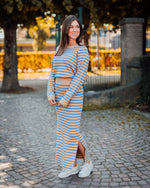 Ebba Annemette pull tannin/blue