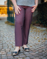 Danta straight pant roa rouge melange