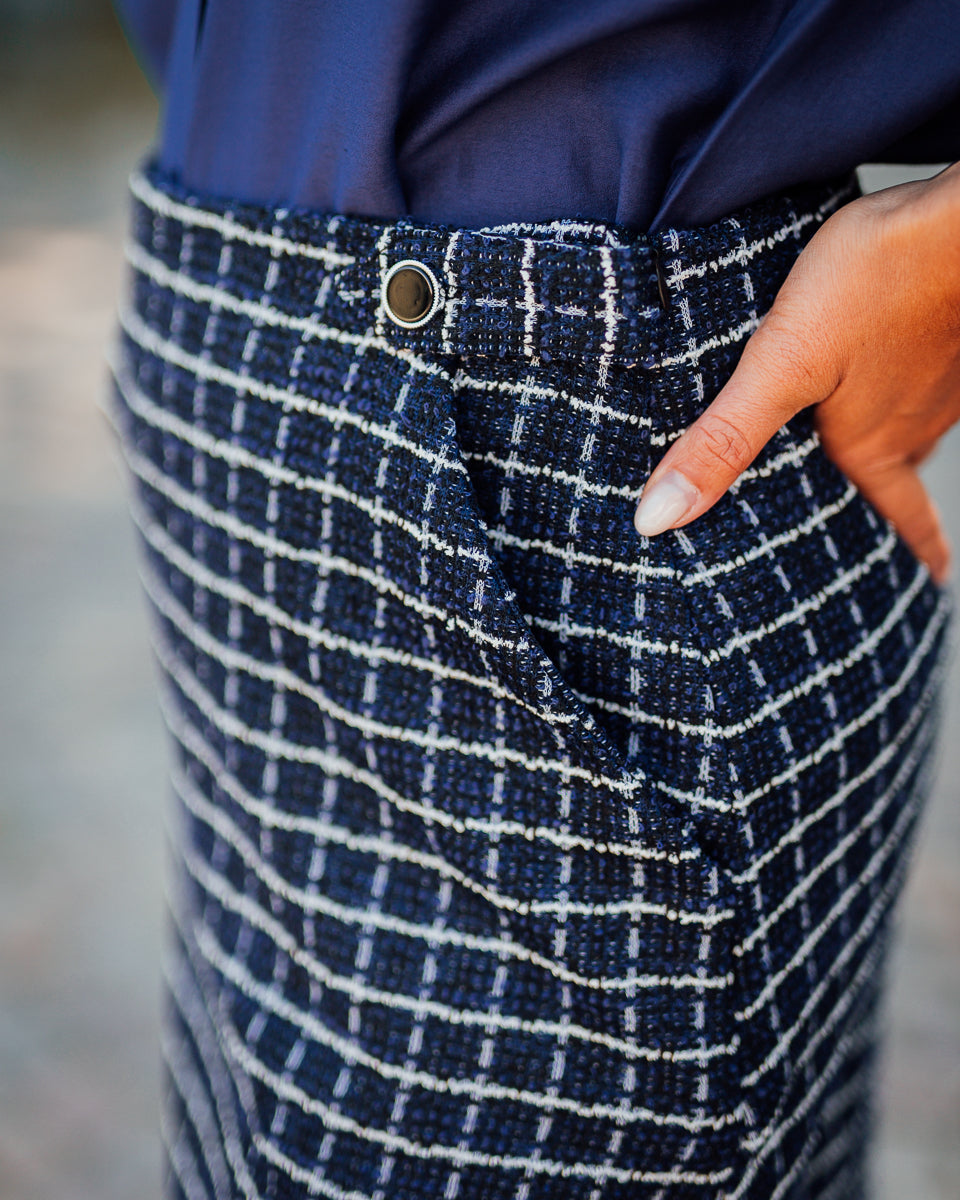 Kate Cloule skirt patriot blue