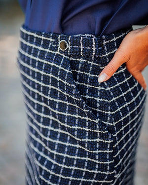 Kate Cloule skirt patriot blue