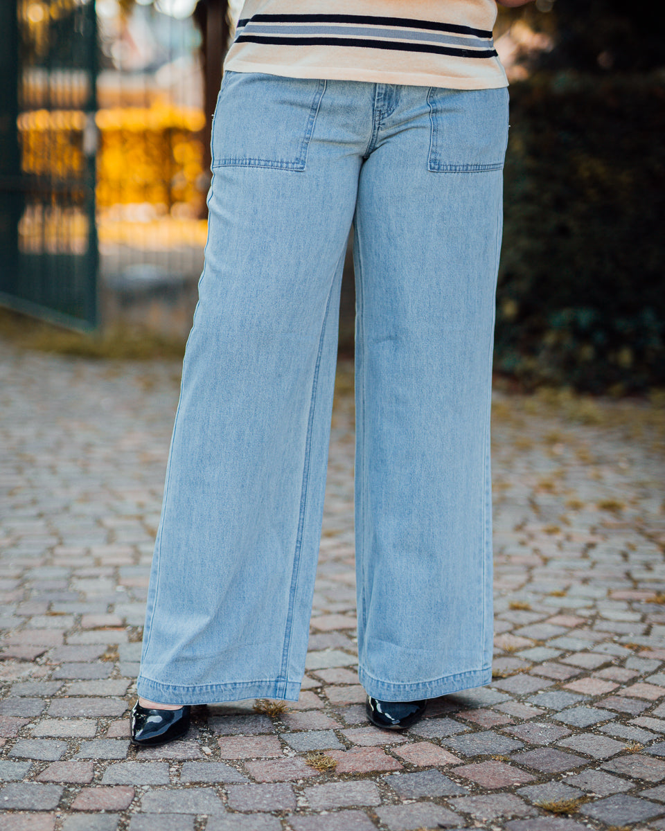 Gwynneth denim light blue