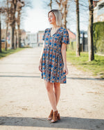 Star Sezen bohodress oatmeal ikat