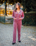 Mitza set velvet huispak roan rouge