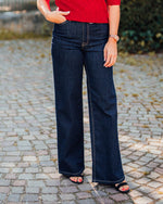 Felina Fina wide jeans dark blue rinse