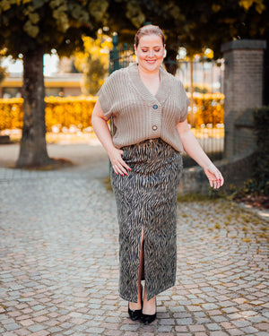 Leondra denim skirt