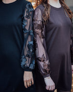 Fairview sweat dress bruin of zwart