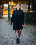Kate Wooly dress black/green
