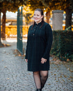 Kate Wooly dress black/green