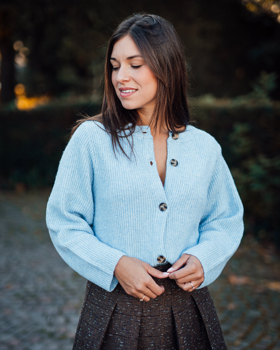 Maleen cardigan starlight blue