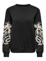 Mesa Mindy sweater zwart of lichtblauw