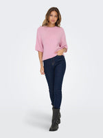 Linea pull lichtroze of ecru