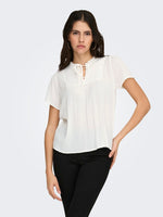 Lima dot top lichtblauw, roze of ecru